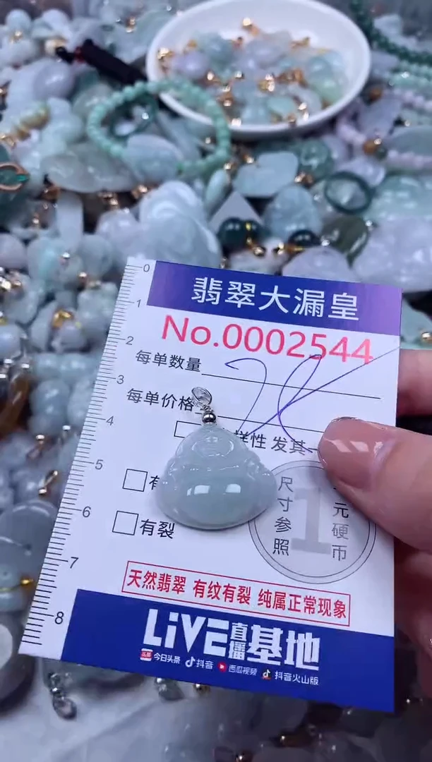 颈饰未镶嵌翡翠2544