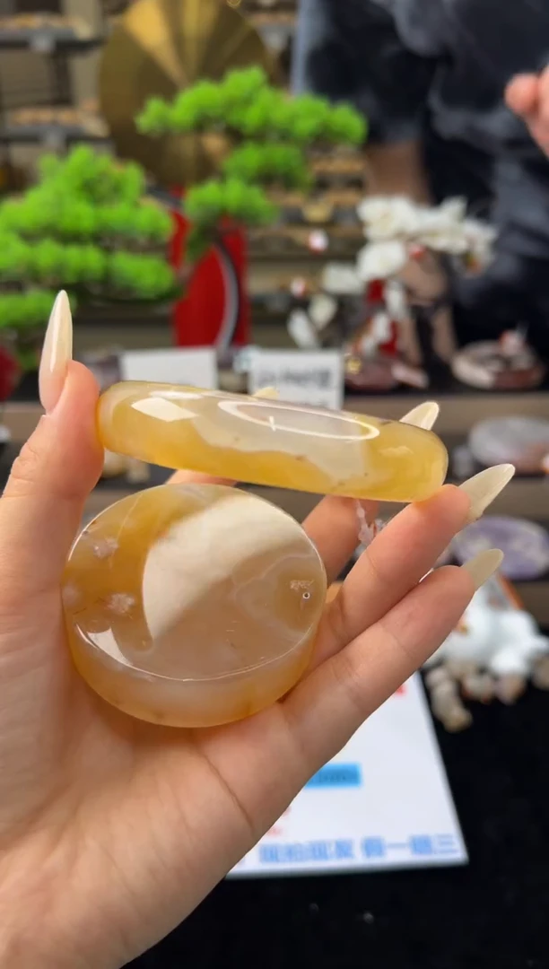 【闪购商品】石英质玉手镯未镶嵌63圈口（赠送镯心）21737