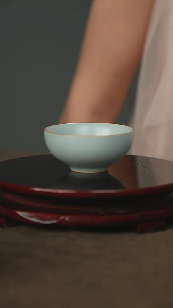 斗笠栈汝瓷主人杯