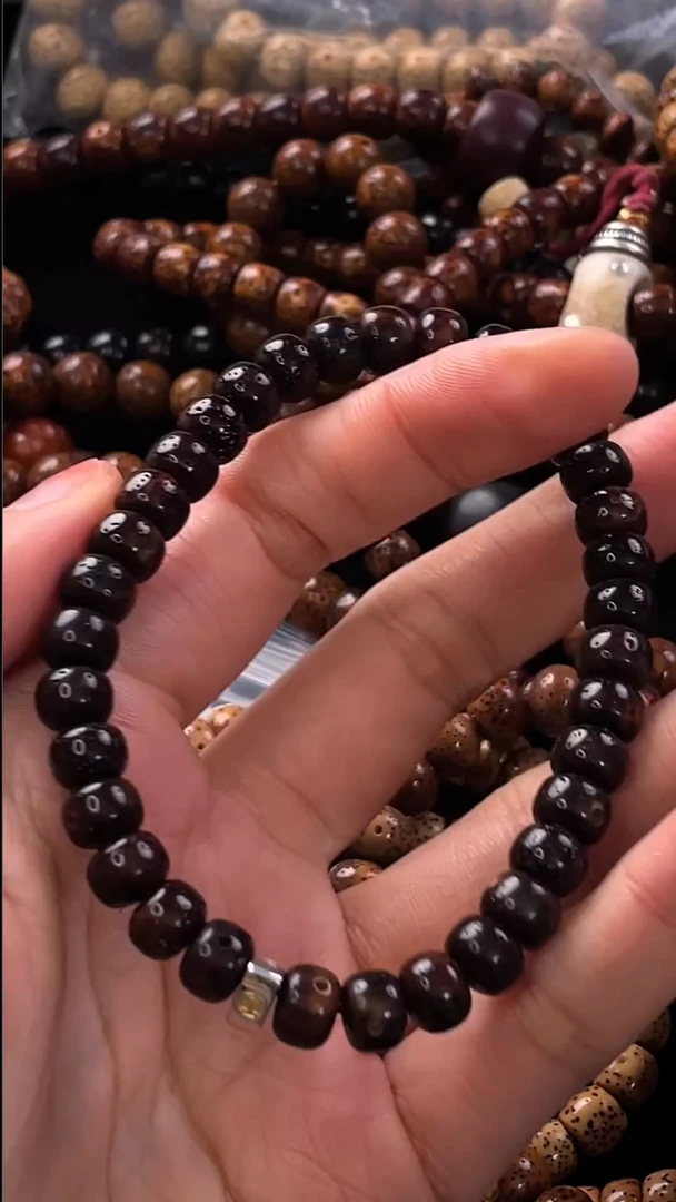 手串星月菩提精工赤金级新桶8*5.5手串