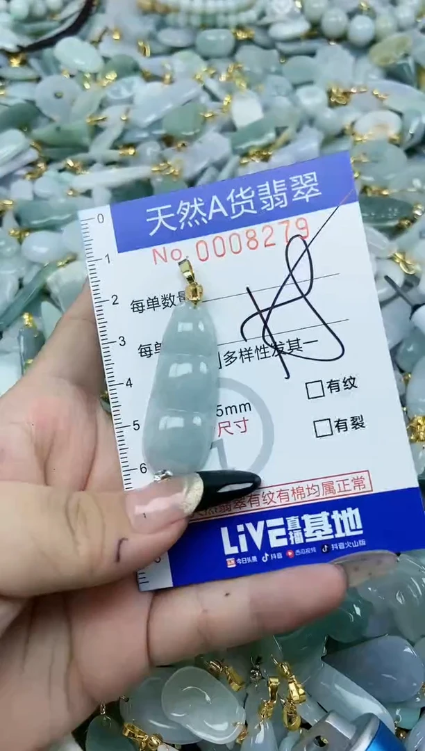 【闪购商品】翡翠颈饰未镶嵌天然A货翡翠