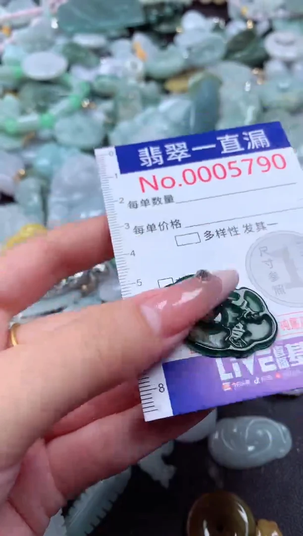 翡翠未镶嵌吊坠(不含链)5790