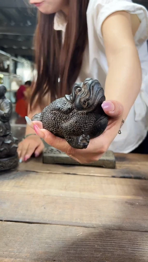 陶土【火山泥】小金蟾