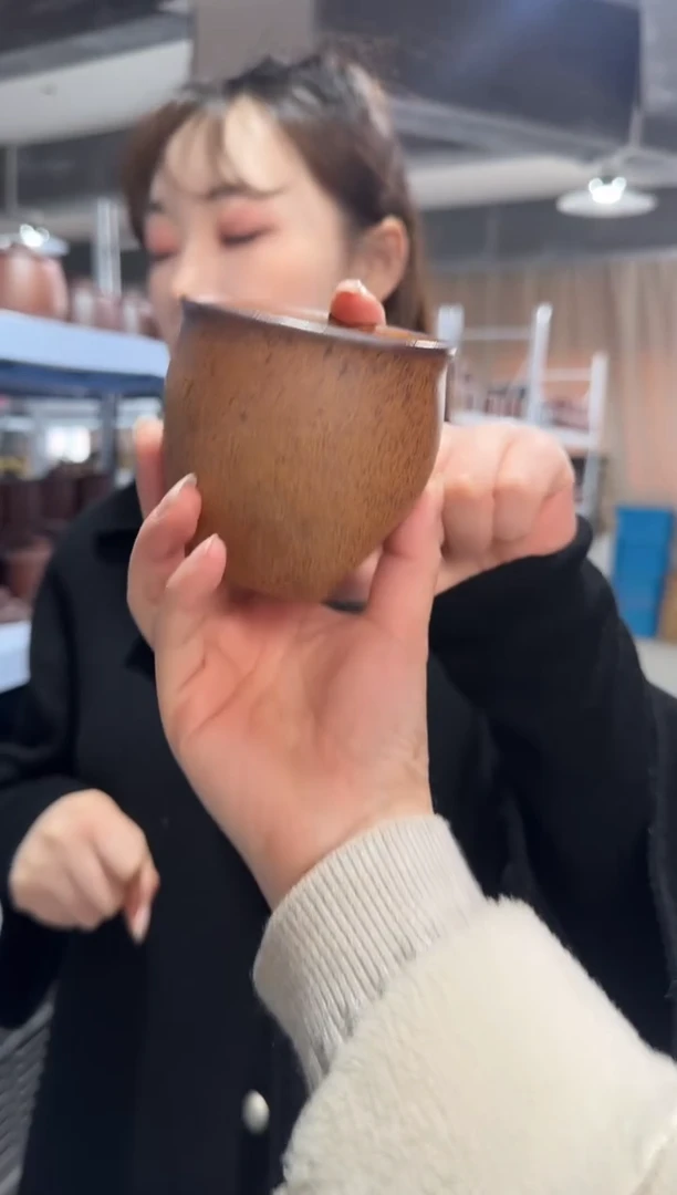 【闪购商品】紫砂盖杯紫砂盖杯天圆地方