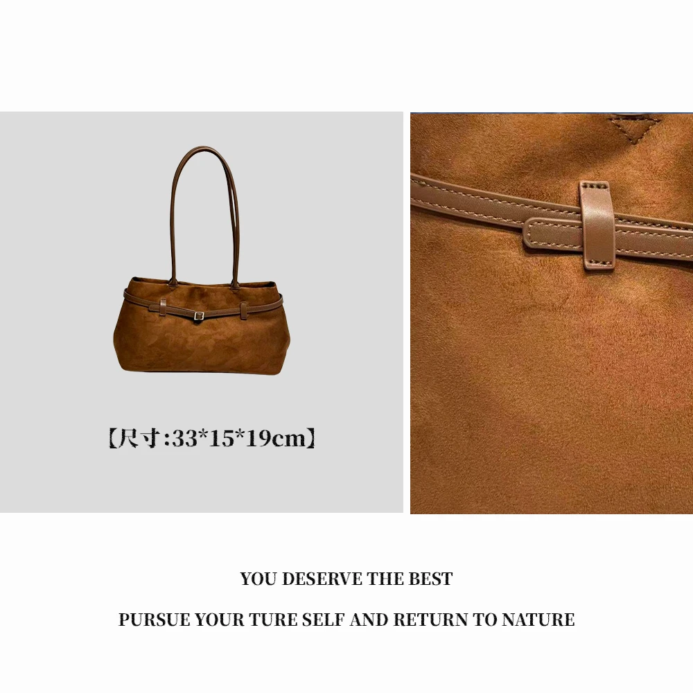 【特特甄选】XKY-2290-棕色根斜挎式轻奢单肩包女包小方包