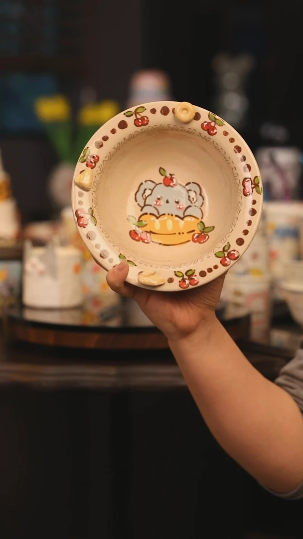 【闪购商品】摆件景德镇釉下彩绘设计师款陶瓷