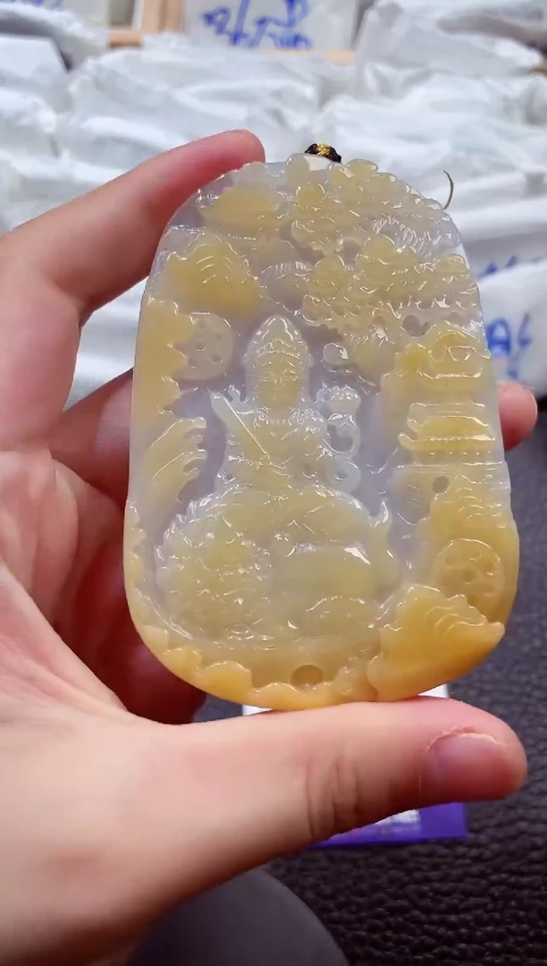 颈饰未镶嵌翡翠00006675文殊