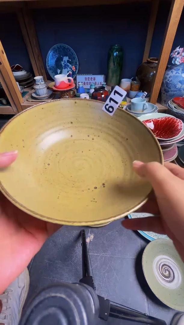 瓷片A****?611陶泥和春光锅盘