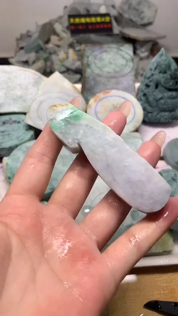 裸石翡翠天然缅甸翡翠A货91