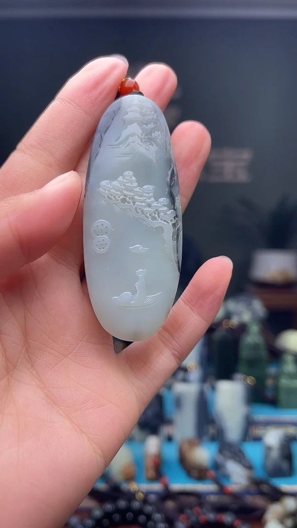 未镶嵌和田玉挂件1