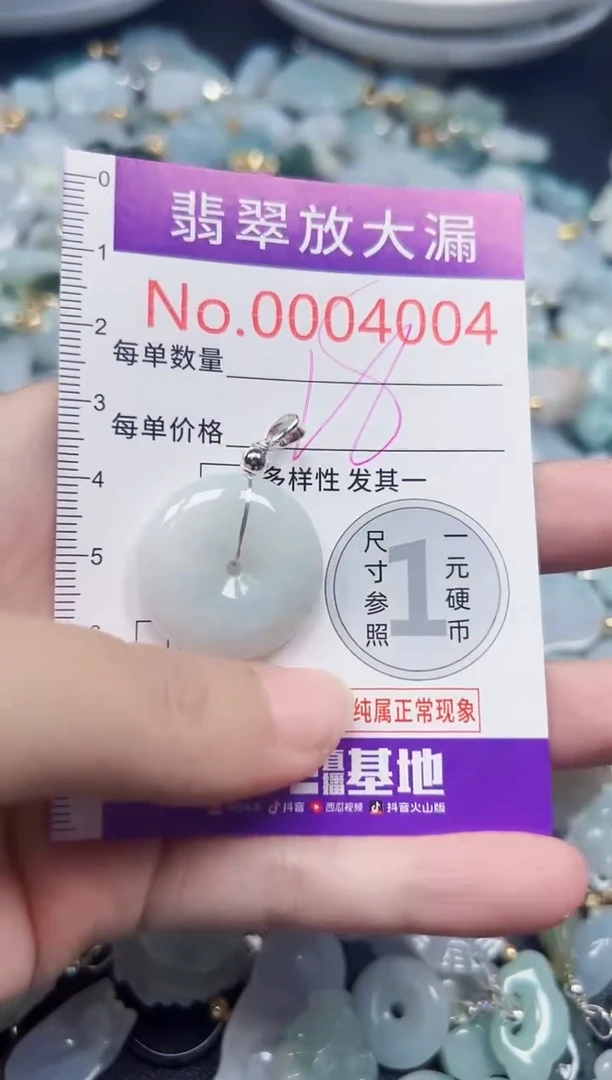 颈饰未镶嵌翡翠4004