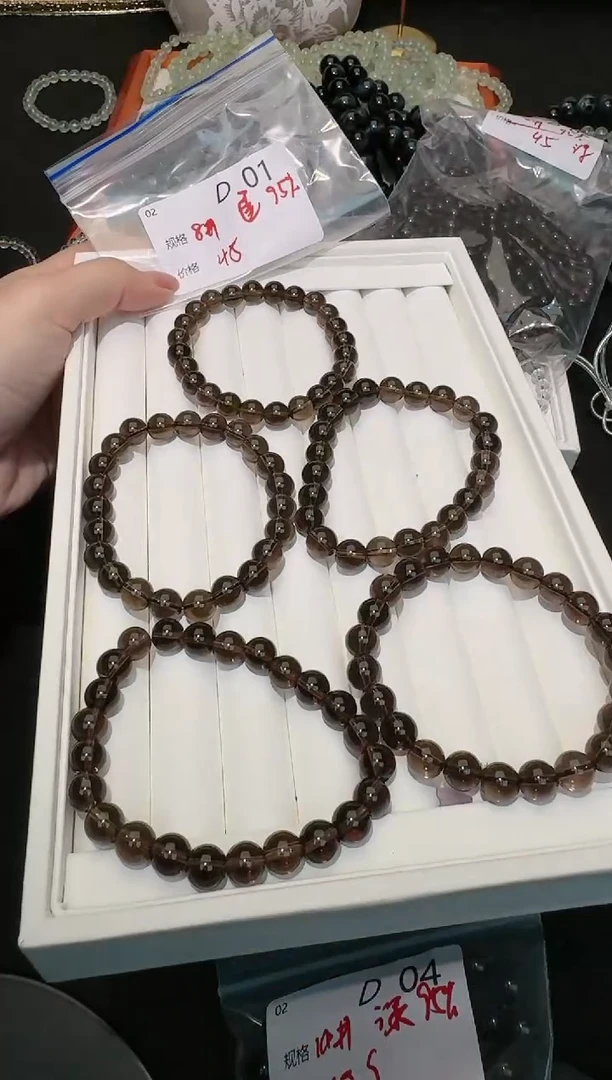 【闪购商品】水晶手串未镶嵌多样性发一D01