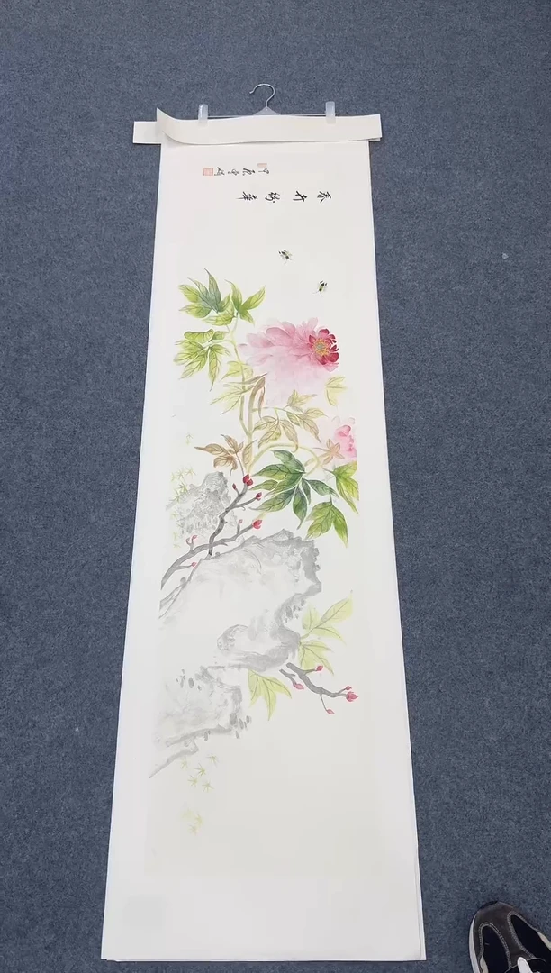 国画墨古牡丹同类型随机