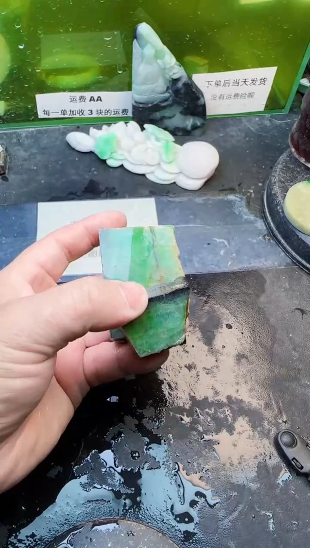 翡翠未镶嵌颈饰天然翡翠125