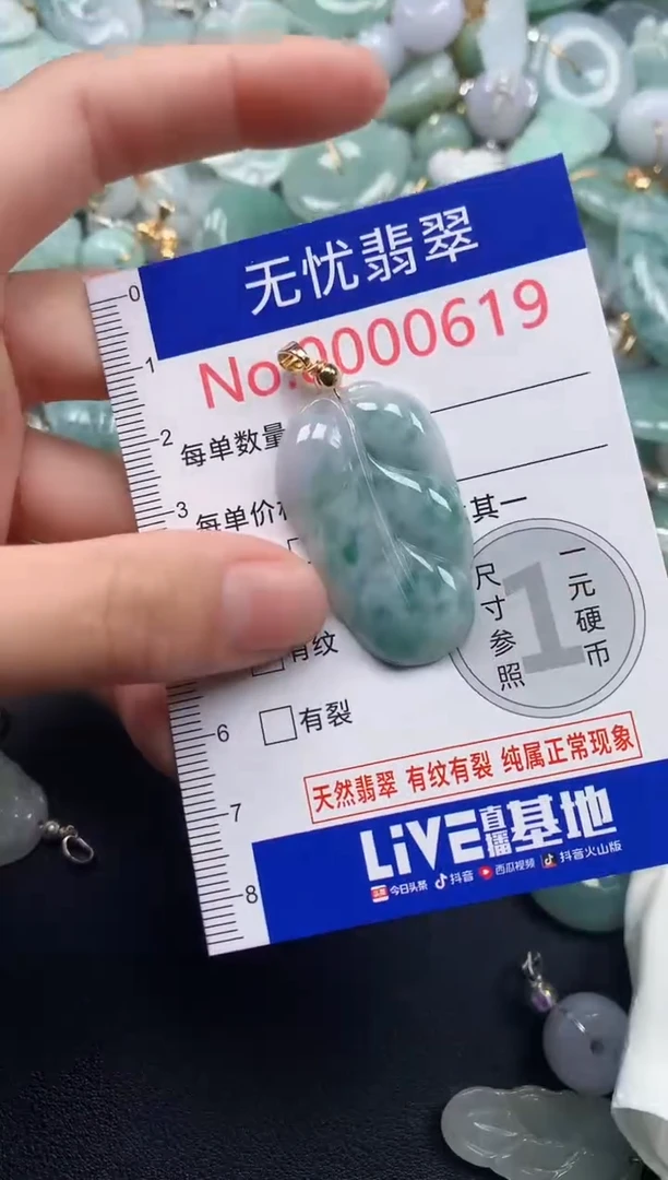 颈饰未镶嵌翡翠619