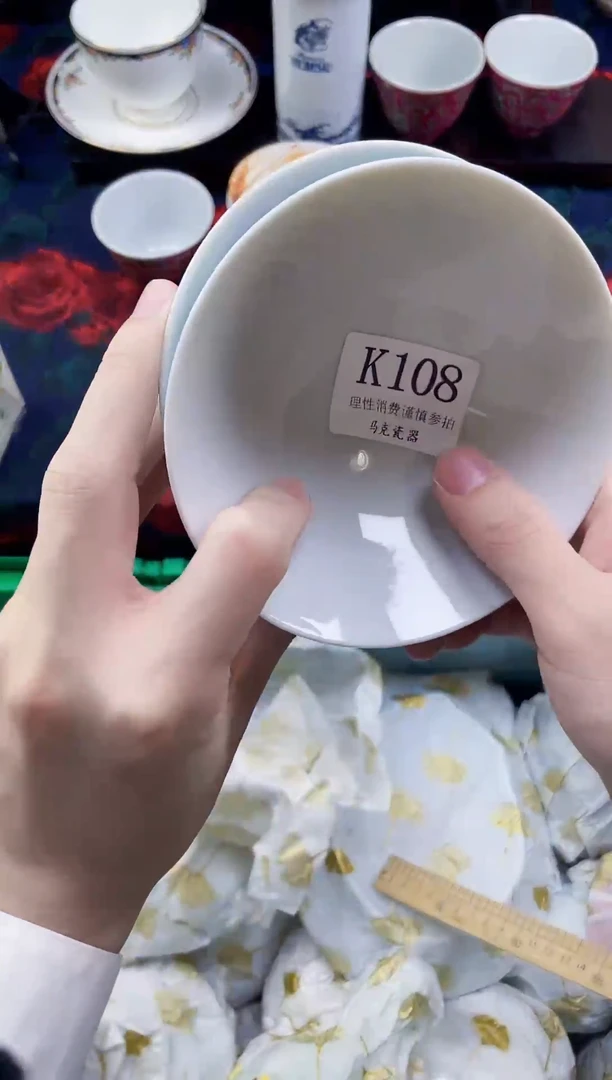 瓷片桃**喜                K108