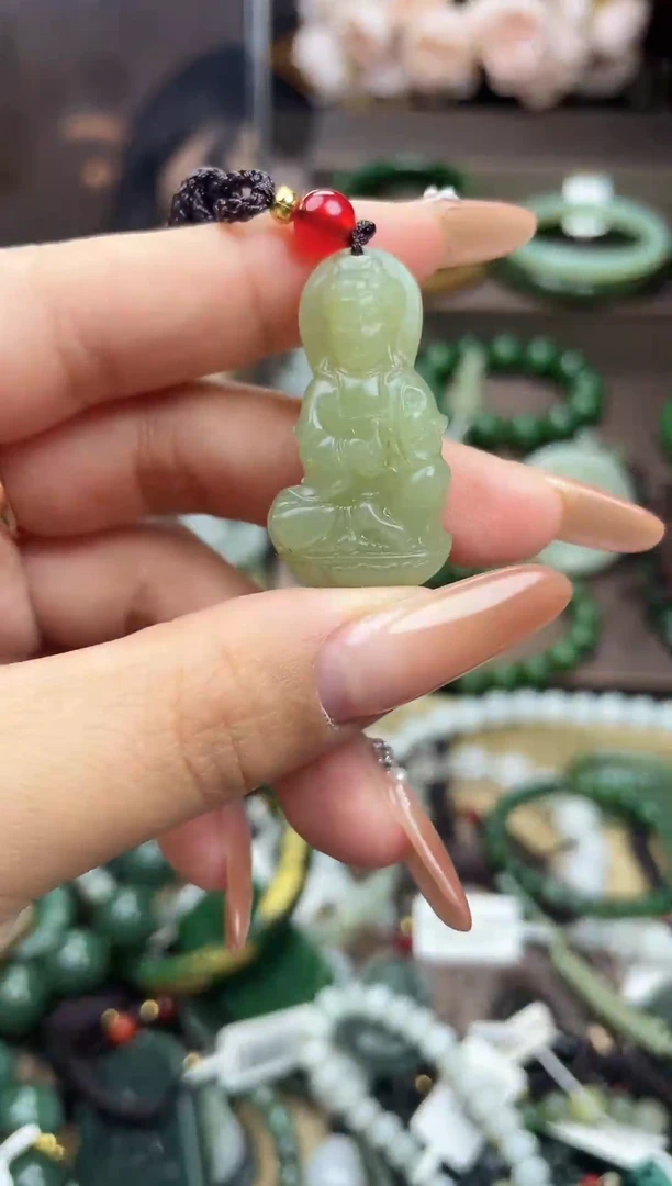 颈饰未镶嵌和田玉未镶嵌和田玉吊坠多样性拍一发一