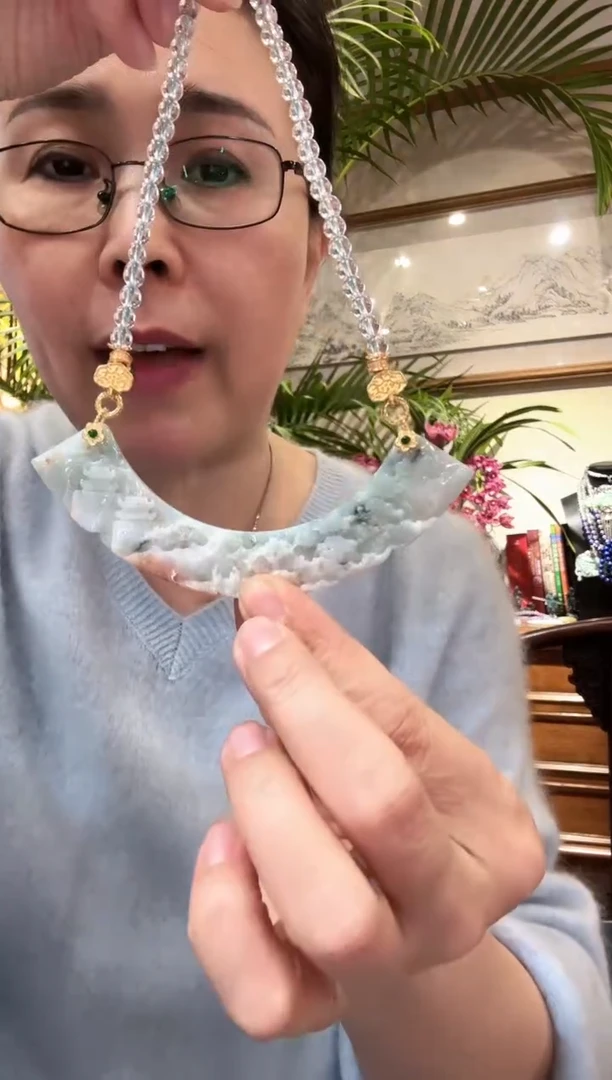 【闪购商品】翡翠颈饰未镶嵌国风