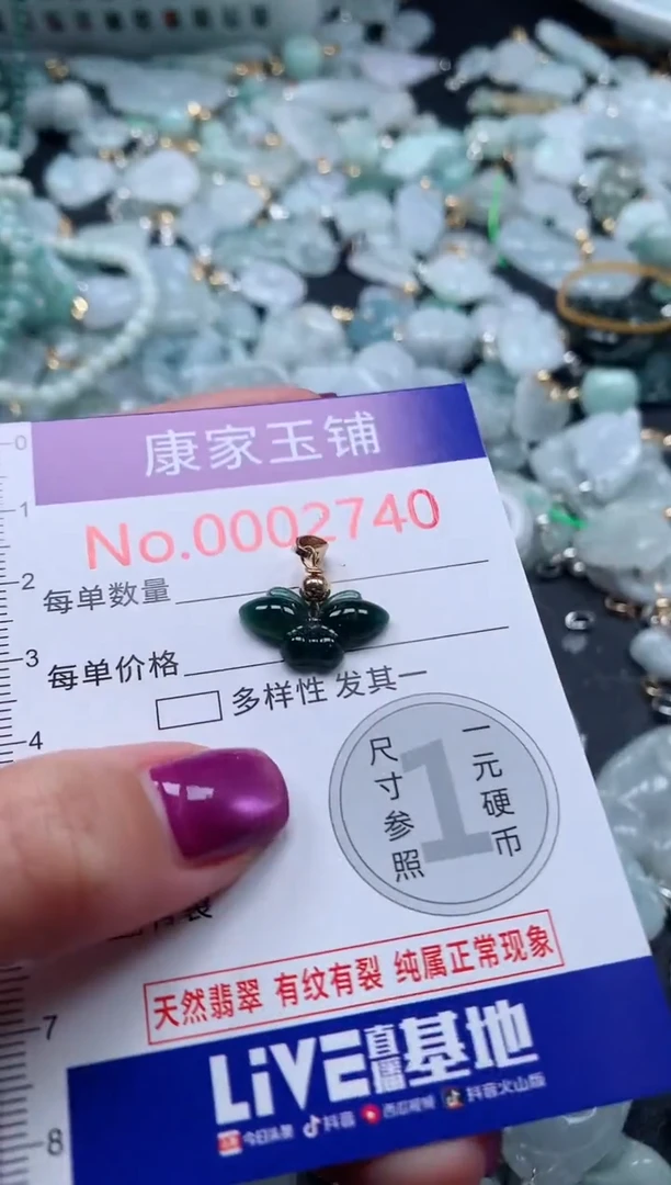 颈饰未镶嵌翡翠2740
