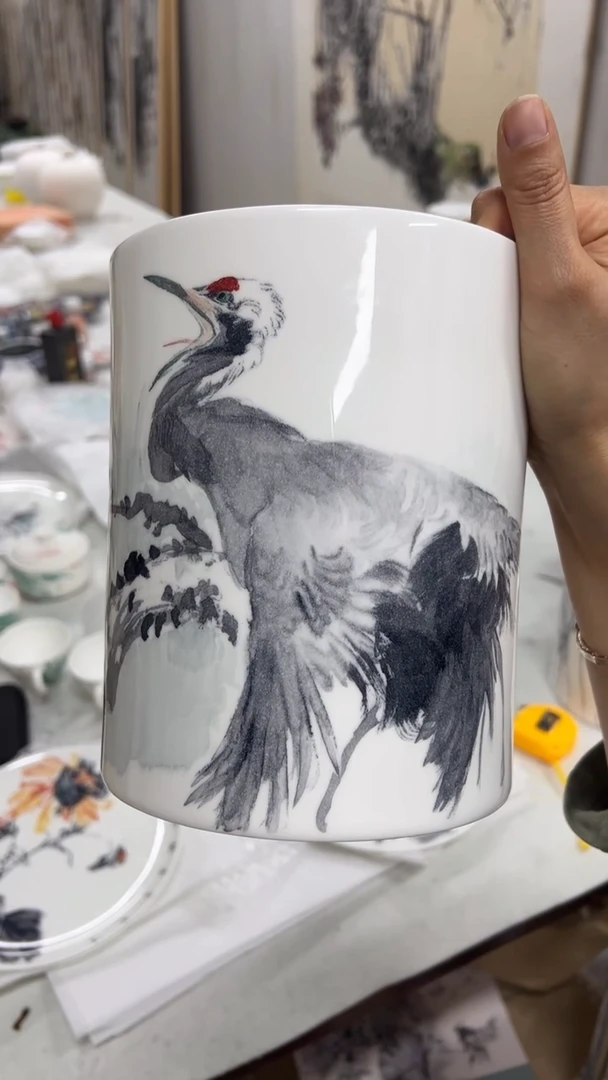 国画帽   筒    20cm