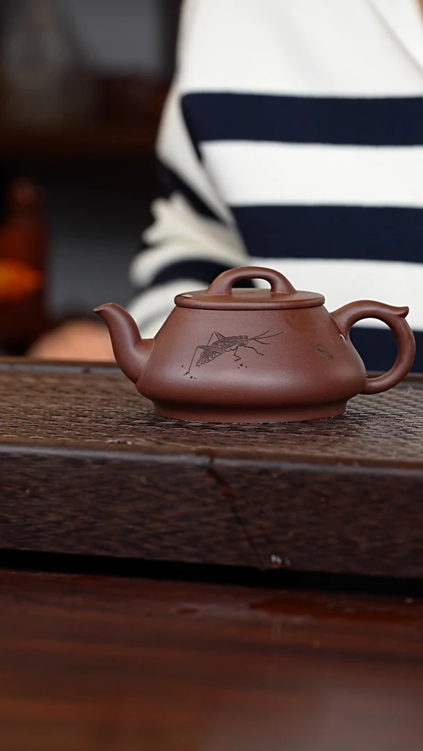 【闪购商品】紫砂茶壶矮瓢300毫升