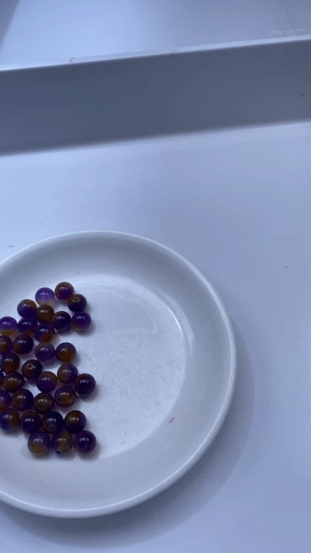 未镶嵌颈饰玛瑙/玉髓A071-丹参玉8mm*25颗