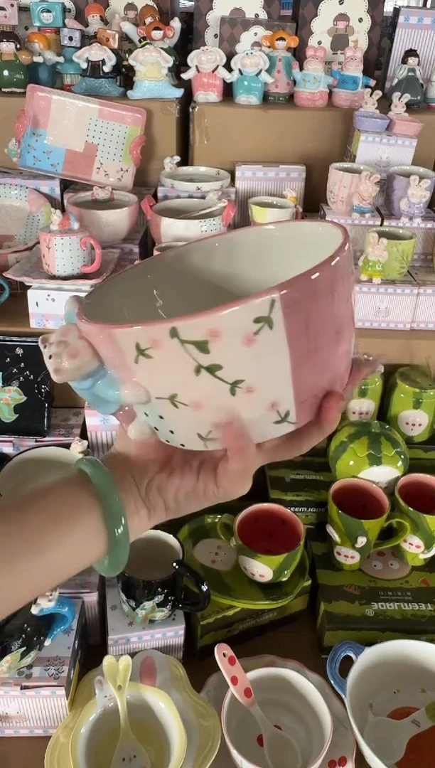 陶瓷【唯品瓷】手工手绘陶瓷直播间