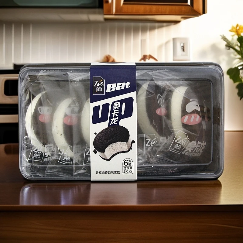 真尚奥卡龙香草曲奇口味雪糕270g