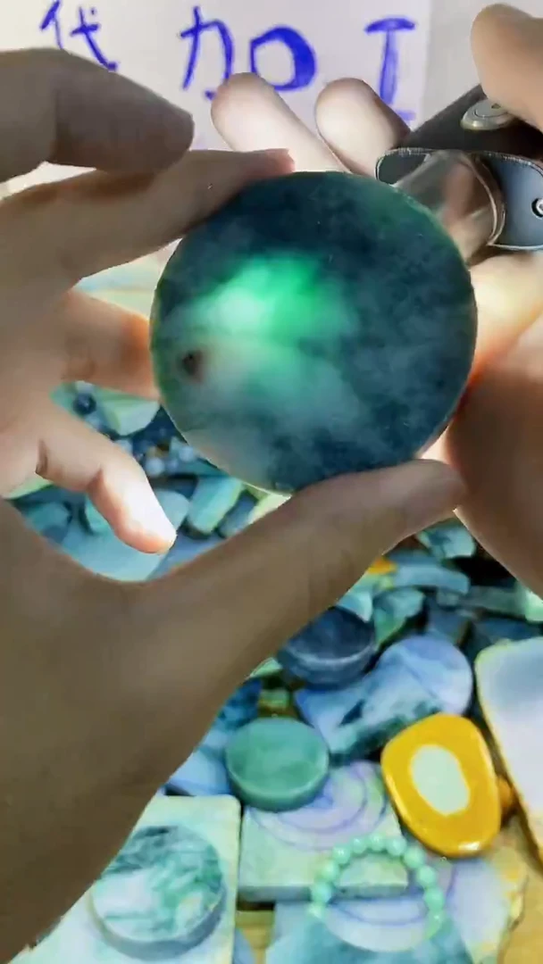 裸石翡翠纯天然翡翠A货40