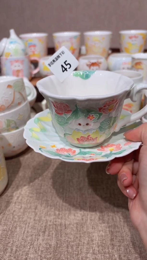 45号高温釉下彩陶瓷默认微瑕福利价