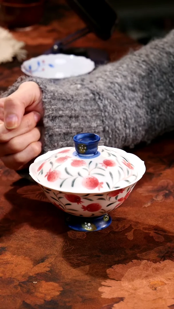 【孤品】盖碗盖碗二才