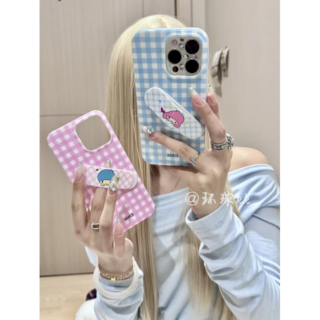 诚星泽创可贴双子星适用苹果16pro手机壳华为OPPO小米VIVO新款软