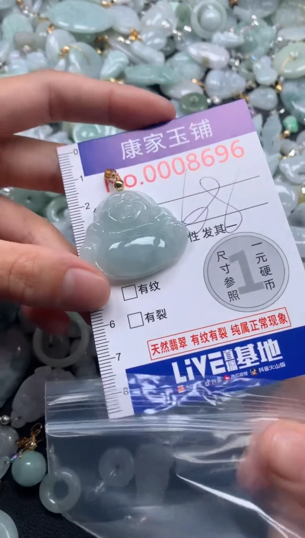 颈饰未镶嵌翡翠8696