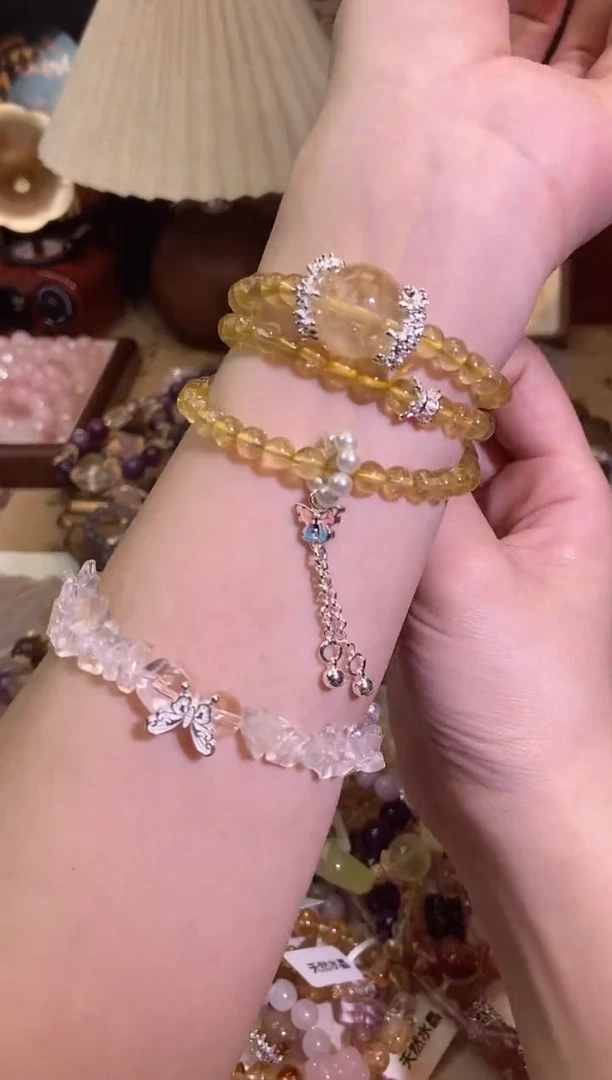 【闪购商品】水晶手链银S925镶嵌381手串