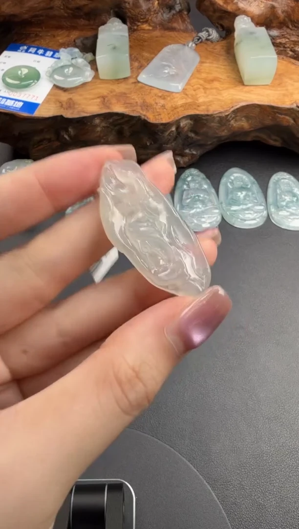 吊坠(不含链)未镶嵌翡翠翡翠饰品-111