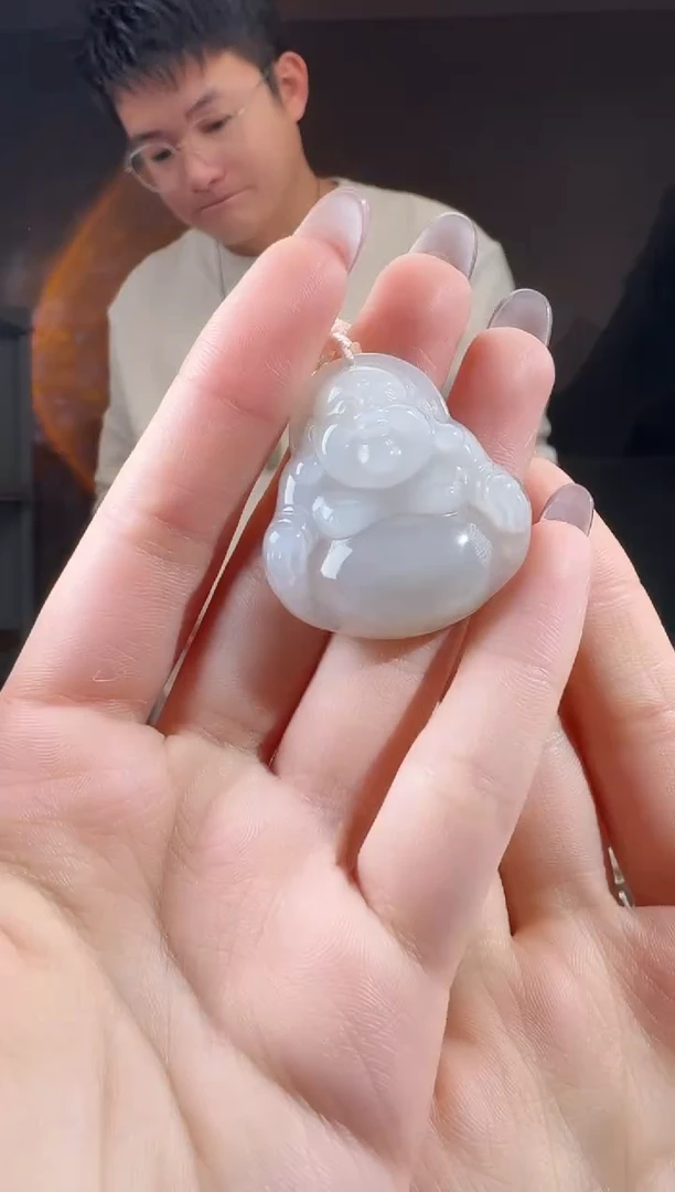 颈饰未镶嵌和田玉35佛公