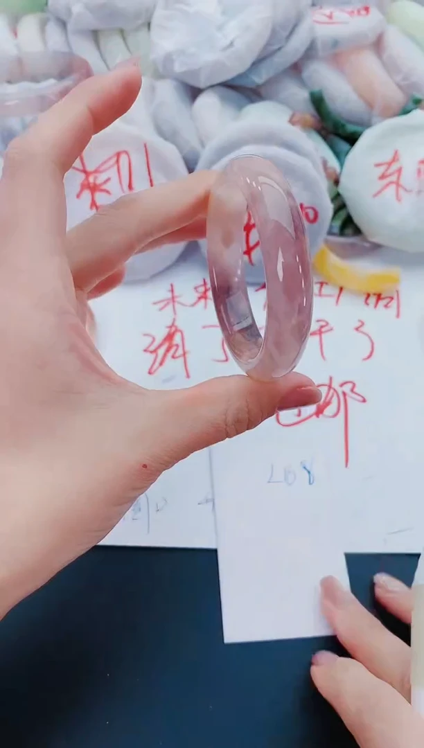 未镶嵌手镯石英质玉L168-51-52