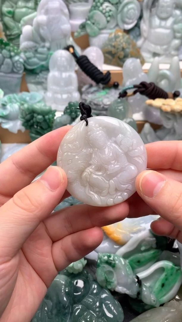 吊坠(不含链)未镶嵌翡翠1
