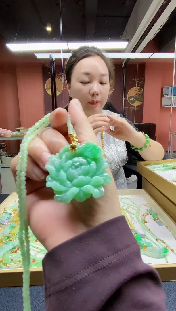 颈饰未镶嵌翡翠翡翠吊坠