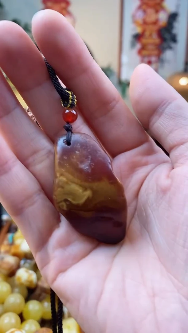 【闪购商品】蜜蜡颈饰未镶嵌吊坠