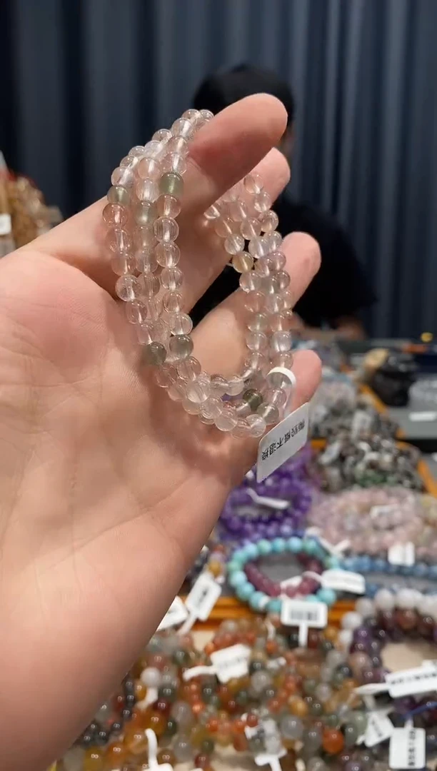 水晶手链未镶嵌企****?兔毛