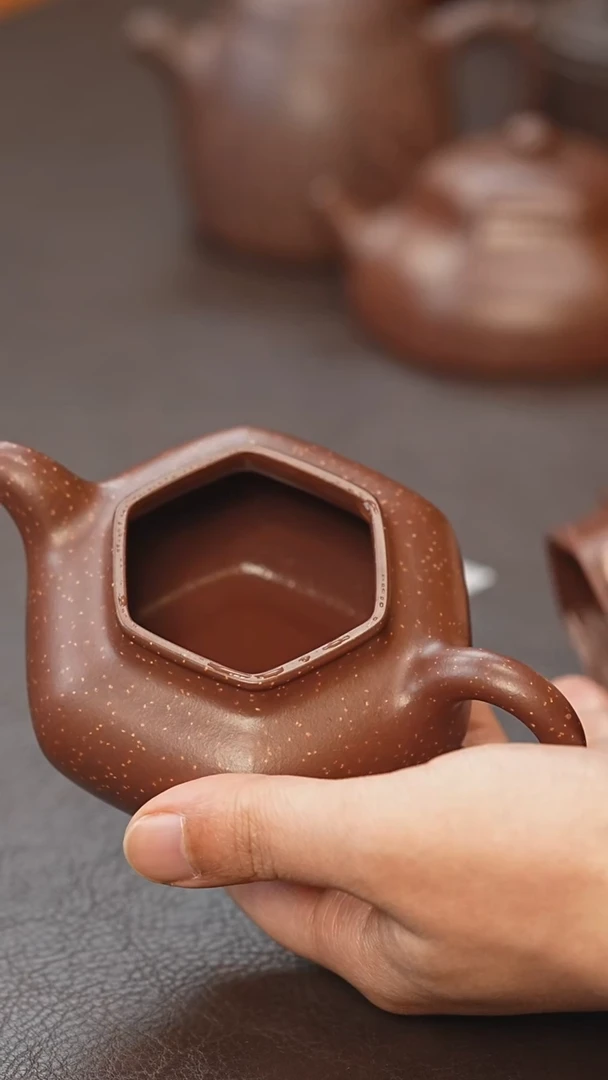 茶壶紫砂池* 原矿高端紫砂六方