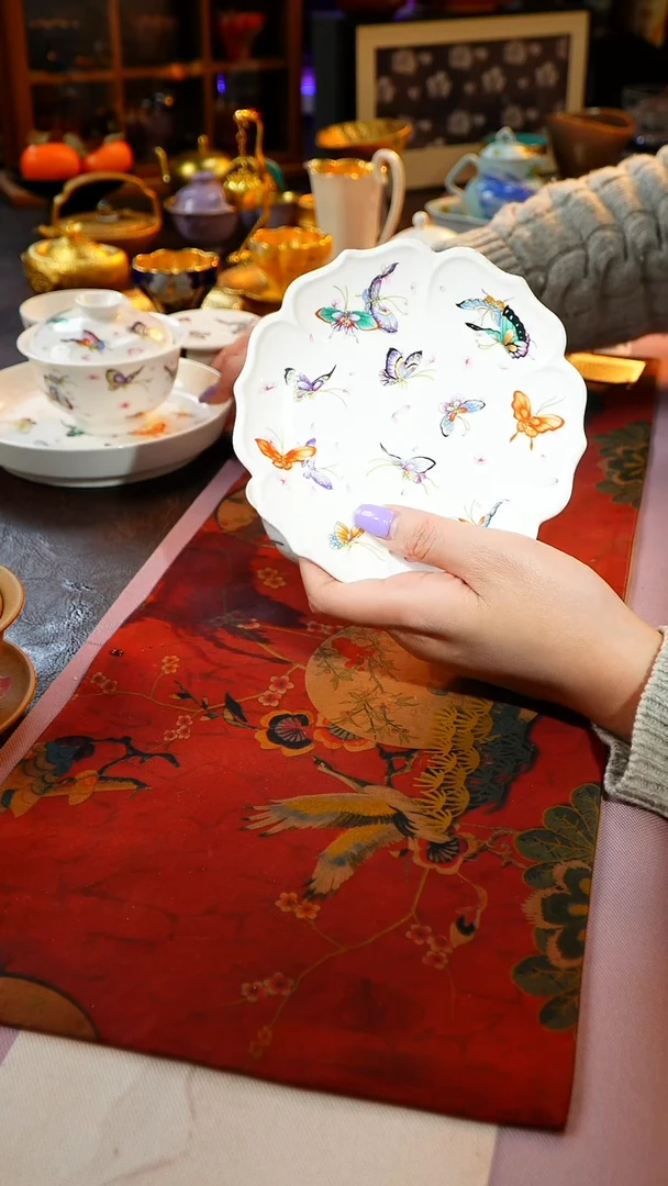 茶杯紫砂【宜景窑系列】壶承