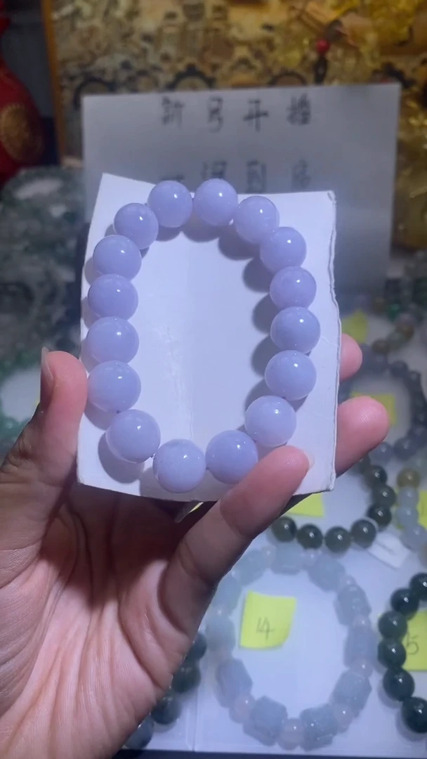 未镶嵌手链翡翠天然翡翠a货 13mm