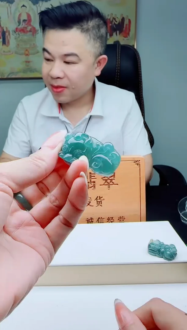 颈饰未镶嵌翡翠多样性发其一