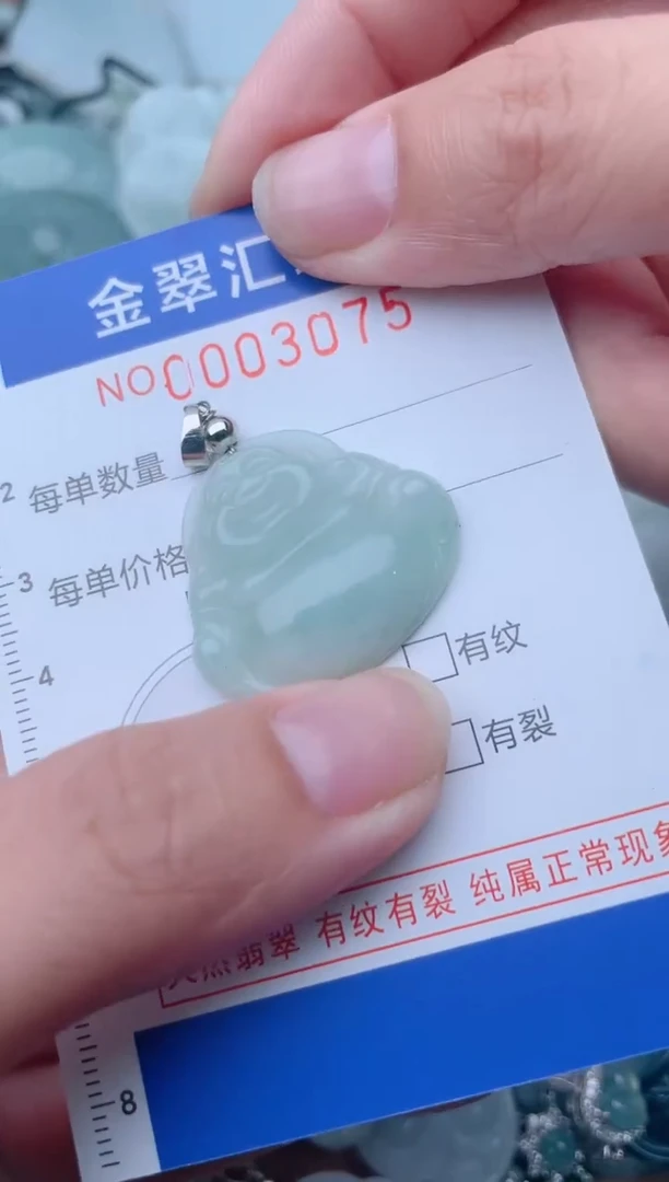 颈饰未镶嵌翡翠3075