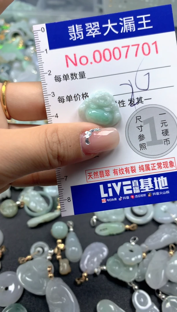 颈饰未镶嵌翡翠7701