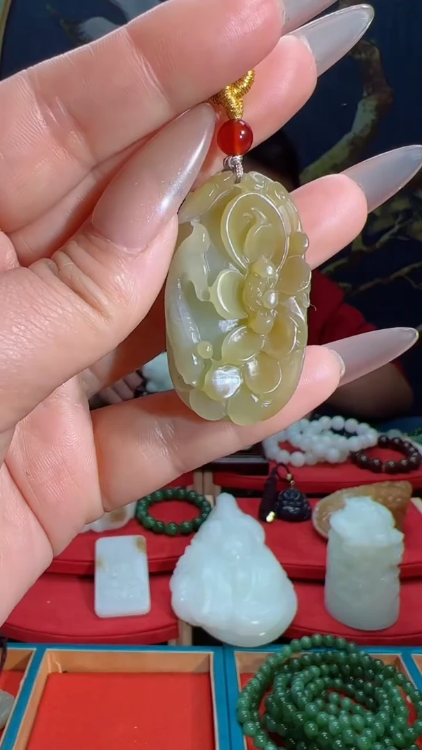 【闪购商品】和田玉吊坠未镶嵌1