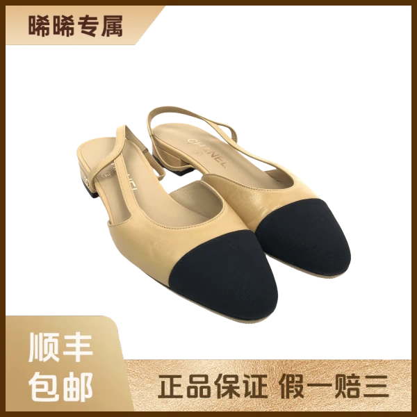 妃鱼/香奈儿/凉鞋/95新/s零二二一