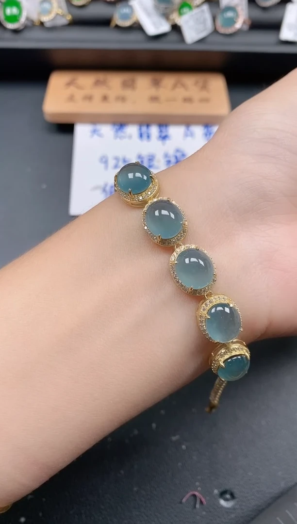 银S925镶嵌戒指翡翠11111111111